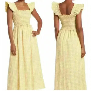 Max Studio flutter sleeve maxi dress Sz-L